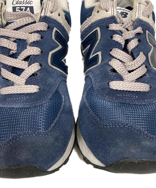 NEW BALANCE（ニューバランス）NEW BALANCE (ニューバランス) ML574EVN ネイビー サイズ:US7の古着・服飾アイテム