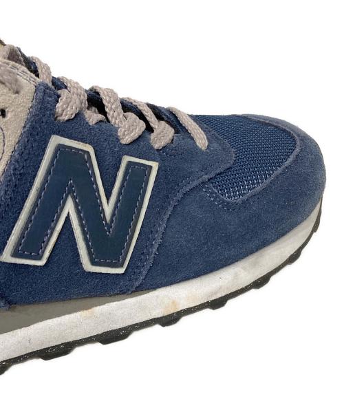 NEW BALANCE（ニューバランス）NEW BALANCE (ニューバランス) ML574EVN ネイビー サイズ:US7の古着・服飾アイテム
