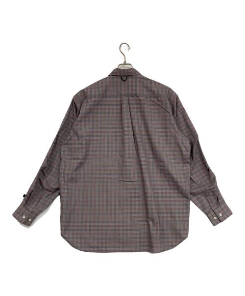 DAIWA PIER39（ダイワ ピア39）DAIWA PIER39 (ダイワ ピア39) TECH BUTTON DOWN SHIRT L/S TATTERSALL グレー サイズ:Mの古着・服飾アイテム