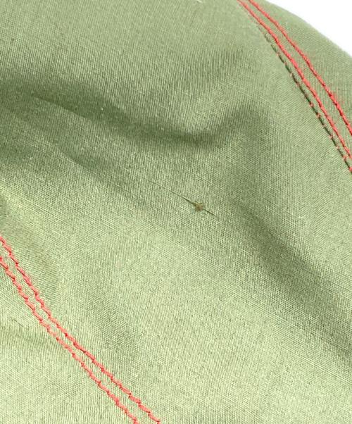 MARYAM NASSIR ZADEH（マリアムナッシアーザデー）MARYAM NASSIR ZADEH (マリアムナッシアーザデー) ドッキングブラウス グレー×ボルドー サイズ:表記無しの古着・服飾アイテム