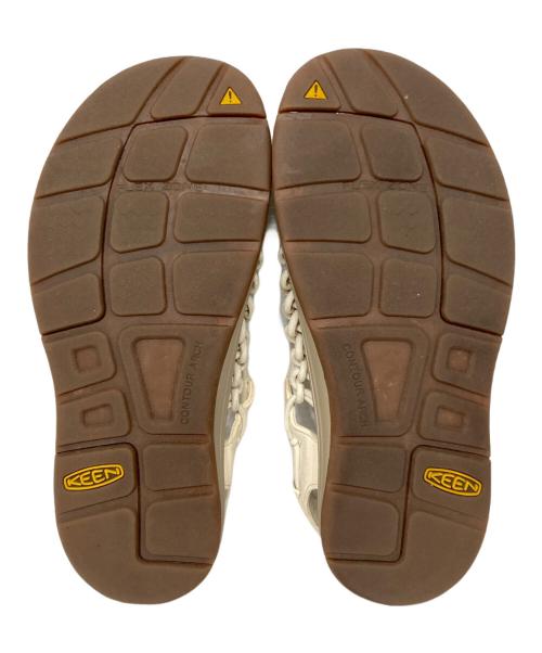 KEEN（キーン）KEEN (キーン) ユニークサンダル ホワイト サイズ:24.5の古着・服飾アイテム