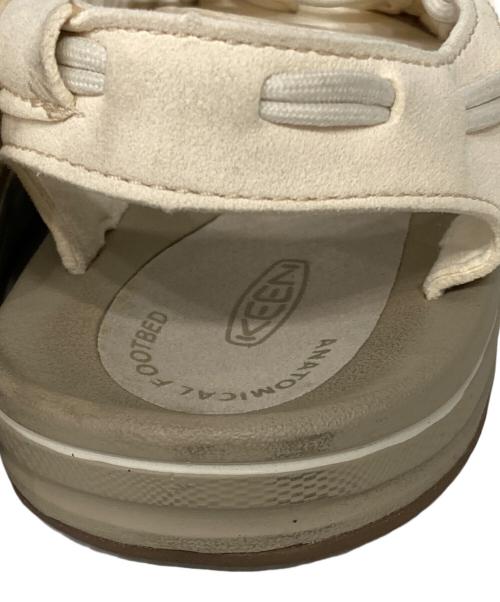 KEEN（キーン）KEEN (キーン) ユニークサンダル ホワイト サイズ:24.5の古着・服飾アイテム