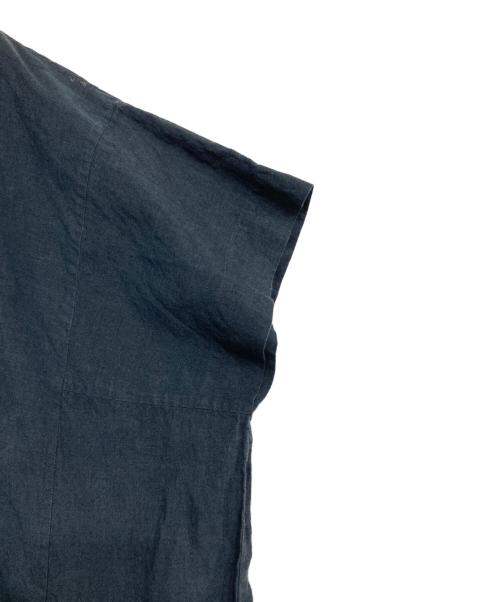 ARTS&SCIENCE（アーツアンドサイエンス）ARTS&SCIENCE (アーツアンドサイエンス) リネンワンピース ネイビー サイズ:1の古着・服飾アイテム
