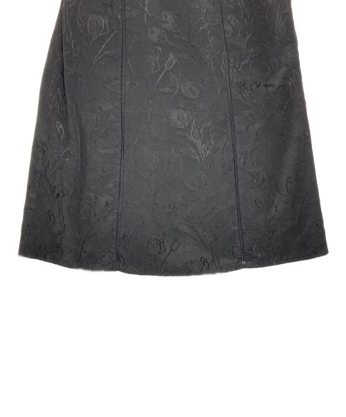 HER LIP TO（ハーリップトゥ）HER LIP TO (ハーリップトゥ) Lace Trimmed Jacquard Dress ブラック サイズ:SIZE Mの古着・服飾アイテム