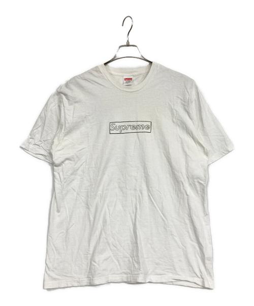 SUPREME（シュプリーム）SUPREME (シュプリーム) 21SS Kwas Chalk Logo Tee ホワイト サイズ:SIZE Lの古着・服飾アイテム