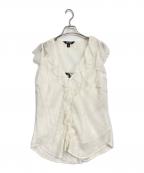 LAUREN RALPH LAURENローレンラルフローレン）の古着「ブラウス」｜ホワイト