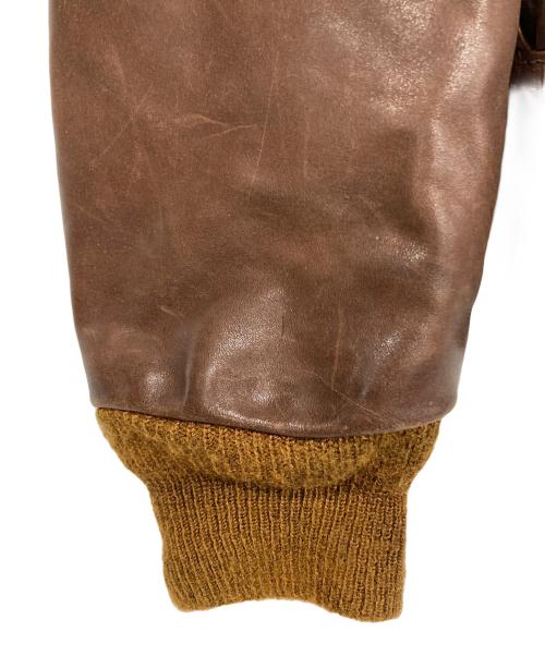 Schott（ショット）Schott (ショット) 【古着】G-1フライトレザージャケット ブラウン サイズ:38の古着・服飾アイテム