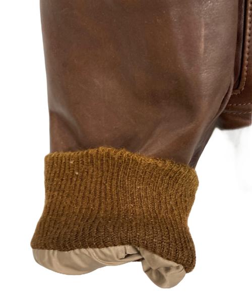 Schott（ショット）Schott (ショット) 【古着】G-1フライトレザージャケット ブラウン サイズ:38の古着・服飾アイテム