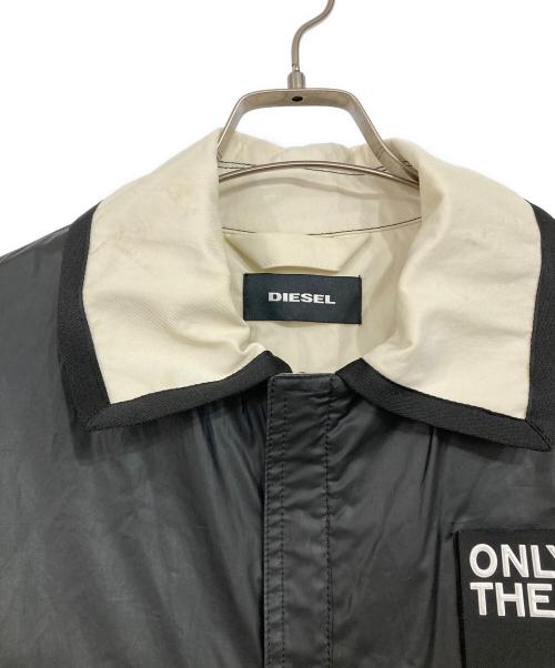 DIESEL（ディーゼル）DIESEL (ディーゼル) J-KENDY JACKET ベージュ×ブラック サイズ:XSの古着・服飾アイテム