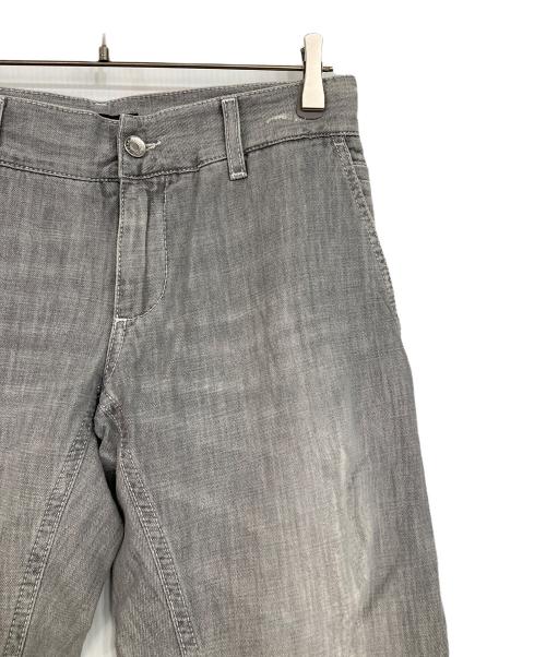 DOLCE & GABBANA（ドルチェ＆ガッバーナ）DOLCE & GABBANA (ドルチェ＆ガッバーナ) ダメージデニムパンツ グレー サイズ:44の古着・服飾アイテム