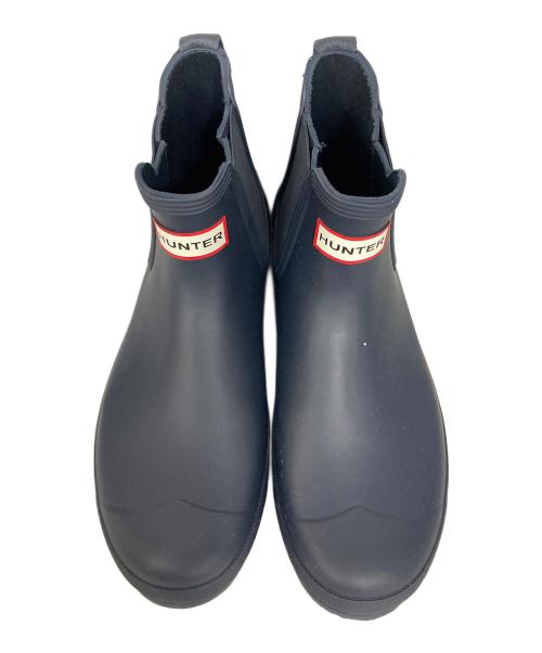 HUNTER（ハンター）HUNTER (ハンター) オリジナル チェルシー レインブーツ ネイビー サイズ:UK9の古着・服飾アイテム