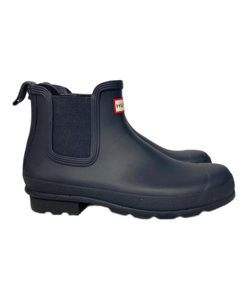 HUNTER（ハンター）HUNTER (ハンター) オリジナル チェルシー レインブーツ ネイビー サイズ:UK9の古着・服飾アイテム