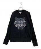 KENZOケンゾー）の古着「GRADIENT TIGER CLASSIC SWEAT」｜ブラック