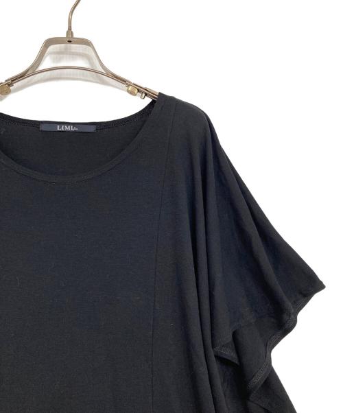 LIMI feu（リミフゥ）LIMI feu (リミフゥ) コットンシルク変形ワンピース ブラック サイズ:Sの古着・服飾アイテム
