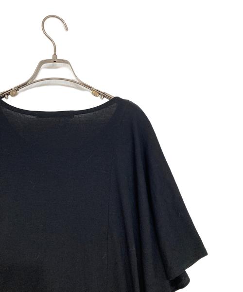 LIMI feu（リミフゥ）LIMI feu (リミフゥ) コットンシルク変形ワンピース ブラック サイズ:Sの古着・服飾アイテム