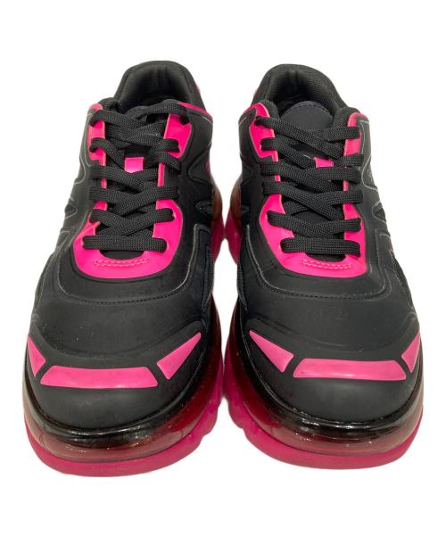 Shoes 53045（シューズ53045）Shoes 53045 (シューズ53045) スニーカー ブラック×ピンク サイズ:EUR42の古着・服飾アイテム