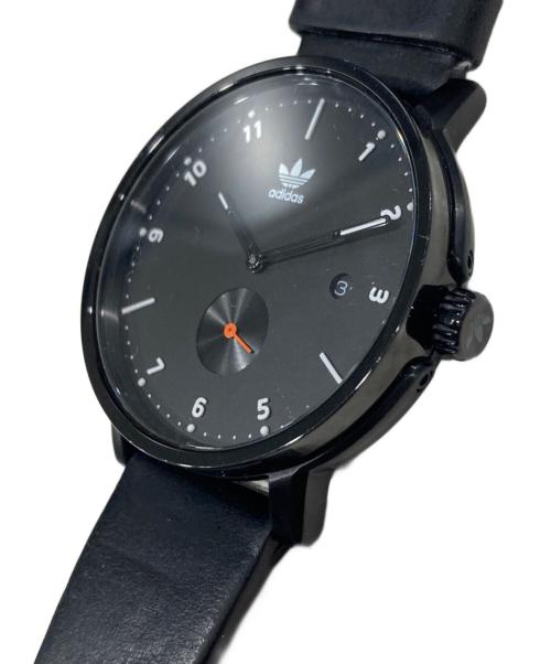 adidas（アディダス）adidas (アディダス) District LX2/ ディストリクトLX2 ブラックの古着・服飾アイテム