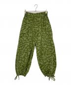 NIKEナイキ）の古着「JORDAN BRAND AS W J HW CHI PANT AOP SKY J LT OLIVE」｜グリーン