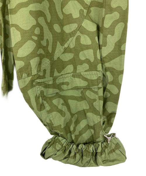 NIKE（ナイキ）NIKE (ナイキ) JORDAN BRAND AS W J HW CHI PANT AOP SKY J LT OLIVE グリーン サイズ:Mの古着・服飾アイテム
