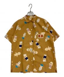 PINK HOUSE（ピンクハウス）の古着「オープンカラーシャツ」｜オレンジ