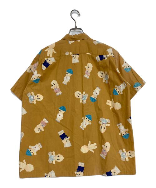 PINK HOUSE（ピンクハウス）PINK HOUSE (ピンクハウス) オープンカラーシャツ オレンジ サイズ:Mの古着・服飾アイテム