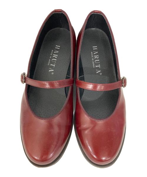 HARUTA（ハルタ）HARUTA (ハルタ) ストラップシューズ レッド サイズ:24の古着・服飾アイテム
