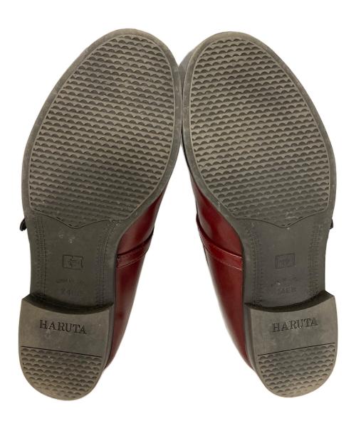 HARUTA（ハルタ）HARUTA (ハルタ) ストラップシューズ レッド サイズ:24の古着・服飾アイテム