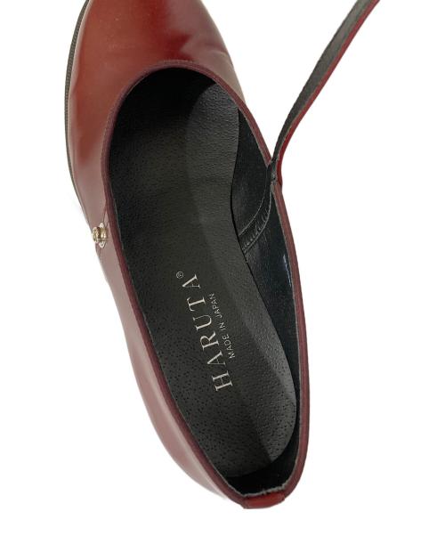 HARUTA（ハルタ）HARUTA (ハルタ) ストラップシューズ レッド サイズ:24の古着・服飾アイテム