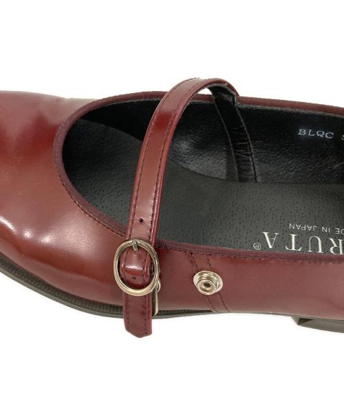 HARUTA（ハルタ）HARUTA (ハルタ) ストラップシューズ レッド サイズ:24の古着・服飾アイテム