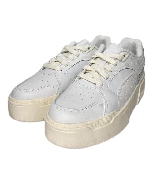 PUMA（プーマ）PUMA (プーマ) W CA. FLYZ CLUB ホワイト サイズ:US7.5の古着・服飾アイテム