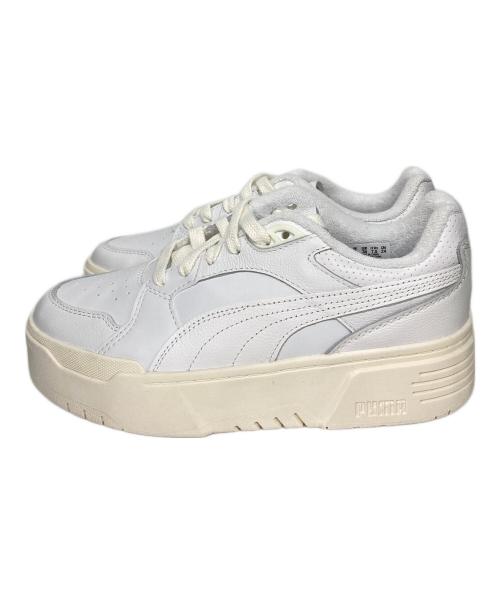 PUMA（プーマ）PUMA (プーマ) W CA. FLYZ CLUB ホワイト サイズ:US7.5の古着・服飾アイテム