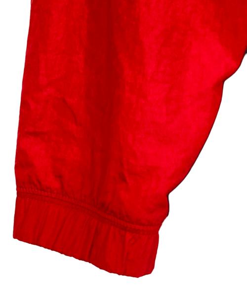 NIKE（ナイキ）NIKE (ナイキ) SWOOSH HOODY WOVEN JACKET ブラック×レッド サイズ:Mの古着・服飾アイテム