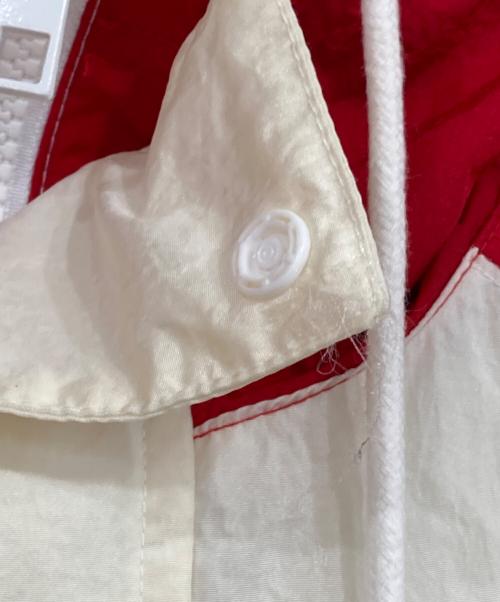 NIKE（ナイキ）NIKE (ナイキ) SWOOSH HOODY WOVEN JACKET ブラック×レッド サイズ:Mの古着・服飾アイテム