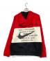 NIKE (ナイキ) SWOOSH HOODY WOVEN JACKET ブラック×レッド サイズ:M：6000円