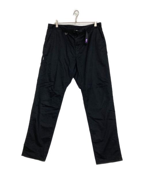 THE NORTHFACE PURPLELABEL（ザ・ノースフェイス パープルレーベル）THE NORTHFACE PURPLELABEL (ザ・ノースフェイス パープルレーベル) STRETCH TWILL TAPERED PANTS ブラック サイズ:36の古着・服飾アイテム