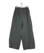 JOURNAL STANDARD relumeジャーナルスタンダード レリューム）の古着「No.14フレンチリネンワイドイージーパンツ」｜グレー