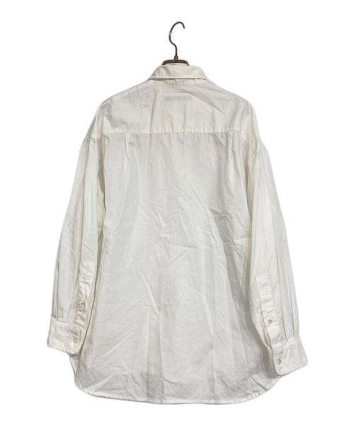 FRAMeWORK（フレームワーク）FRAMeWORK (フレームワーク) コットンレギュラーカラーシャツ ホワイト サイズ:記載なしの古着・服飾アイテム