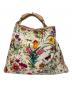 GUCCI (グッチ) ホーズビットフローラワンハンドルバッグ アイボリー：38000円