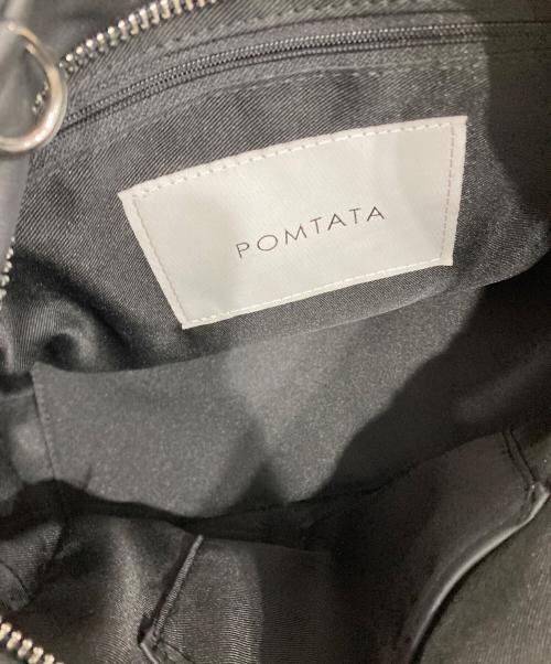 pomtata（ポンタタ）POMTATA (ポンタタ) PAD 2WAYボストンバッグ ブラックの古着・服飾アイテム