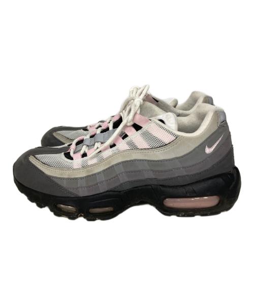 NIKE（ナイキ）NIKE (ナイキ) Air Max 95 グレー×ピンク サイズ:US7の古着・服飾アイテム