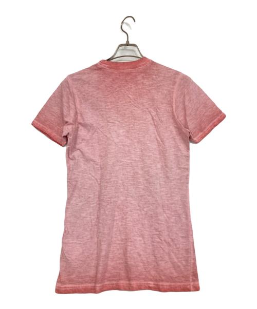 Denham（デンハム）Denham (デンハム) プリントTシャツ ピンク サイズ:XSの古着・服飾アイテム