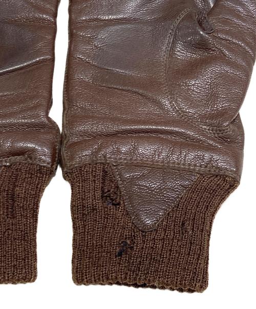 THE REAL McCOY'S（ザ・リアルマッコイズ）THE REAL McCOY'S (ザ・リアルマッコイズ) A-10レザーグローブ ブラウンの古着・服飾アイテム