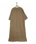 PLUS OTO.HA (プラスオトハ) キーネックワンピース ベージュ サイズ:表記無し：4500円