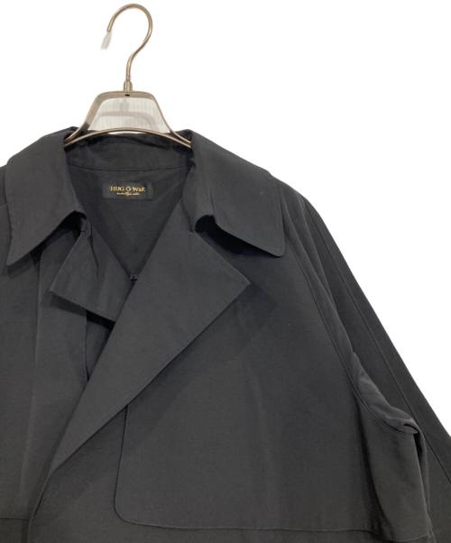 Hug O'War（ハグオーワー）Hug O'War (ハグオーワー) トレンチコート ブラック サイズ:Fの古着・服飾アイテム