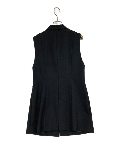UNITED TOKYO（ユナイテッドトーキョー）UNITED TOKYO (ユナイテッドトーキョー) ベストレイヤードノースリーブジャケット ブラック サイズ:Fの古着・服飾アイテム