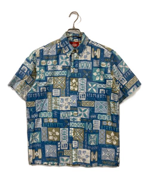 MICKEY MOUSE（ミッキーマウス）MICKEY MOUSE (ミッキーマウス) reyn spooner (レイン スプナー) 半袖シャツ ブルー サイズ:Sの古着・服飾アイテム