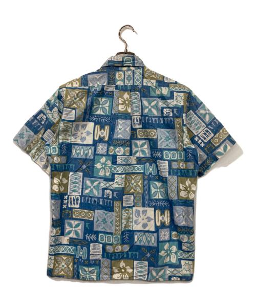 MICKEY MOUSE（ミッキーマウス）MICKEY MOUSE (ミッキーマウス) reyn spooner (レイン スプナー) 半袖シャツ ブルー サイズ:Sの古着・服飾アイテム