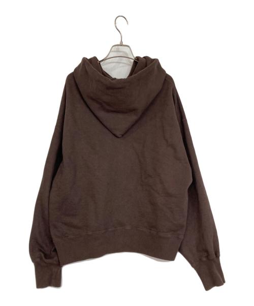 BOWWOW（バウワウ）BOWWOW (バウワウ) ジップパーカー ブラウン サイズ:Mの古着・服飾アイテム