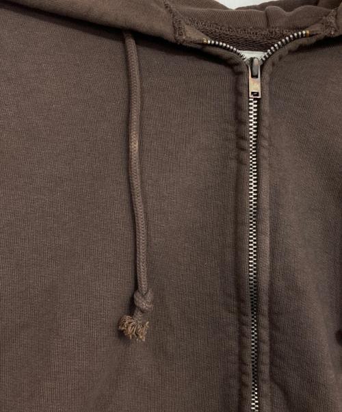 BOWWOW（バウワウ）BOWWOW (バウワウ) ジップパーカー ブラウン サイズ:Mの古着・服飾アイテム