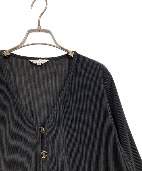 Yves Saint Laurent（イヴサンローラン）Yves Saint Laurent (イヴサンローラン) カーディガン ブラック サイズ:36の古着・服飾アイテム